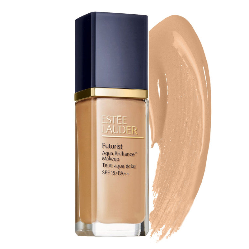 ....ESTEE LAUDER Futurist Aqua Brilliance AQUA BRILLIANCE LIQUID MAKEUP SPF20/PA++ 30ML (#2W0 WARM VANILLA)..ESTEE LAUDER 雅詩蘭黛 持久水凝亮澤修護粉底SPF20/PA++ 30ML 色號: 2W0 WARM VANILLA....