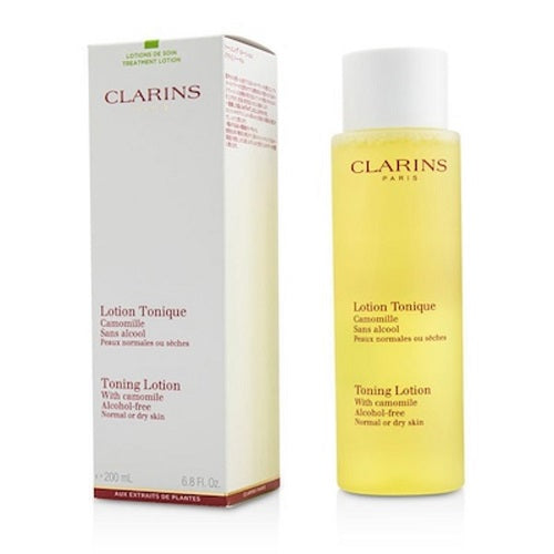 ....CLARINS TONING LOTION CAMOMILE DRY OR NORMAL SKIN 200 ML..CLARINS 克蘭詩 温和爽膚露 (乾性或中性肌適用) 200 ML....
