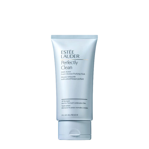 ....ESTEE LAUDER Perfectly Clean Multi-Action Foam Cleanser/Purifying Mask 150ml..ESTEE LAUDER 雅詩蘭黛 全效深層淨肌潔面泡沫/面膜 150ML....